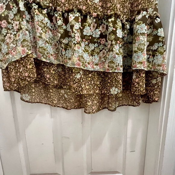 H&M Maxi Floral Fall Skirt - Picture 2 of 3